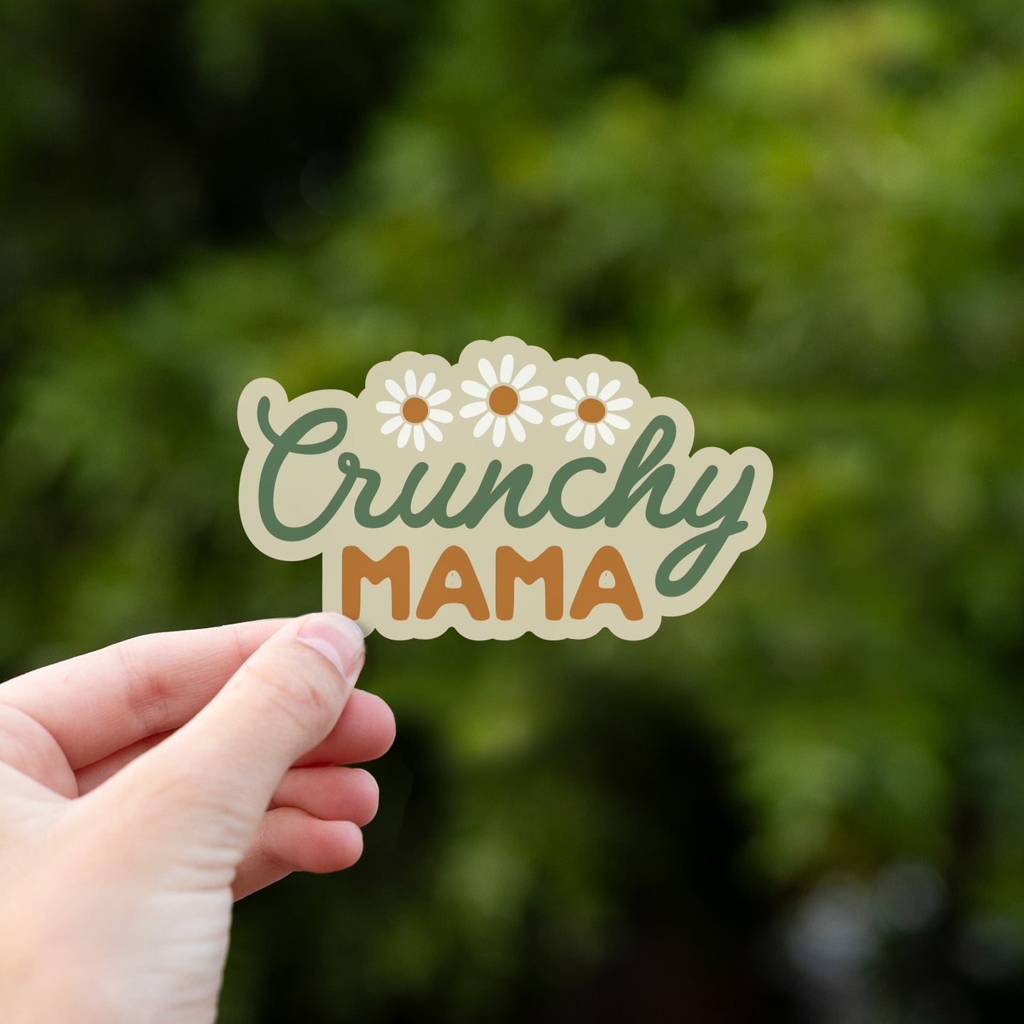 Crunchy Mama Sticker