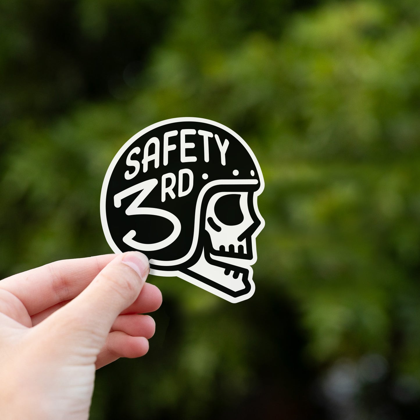 Safety Third Helmet Sticker