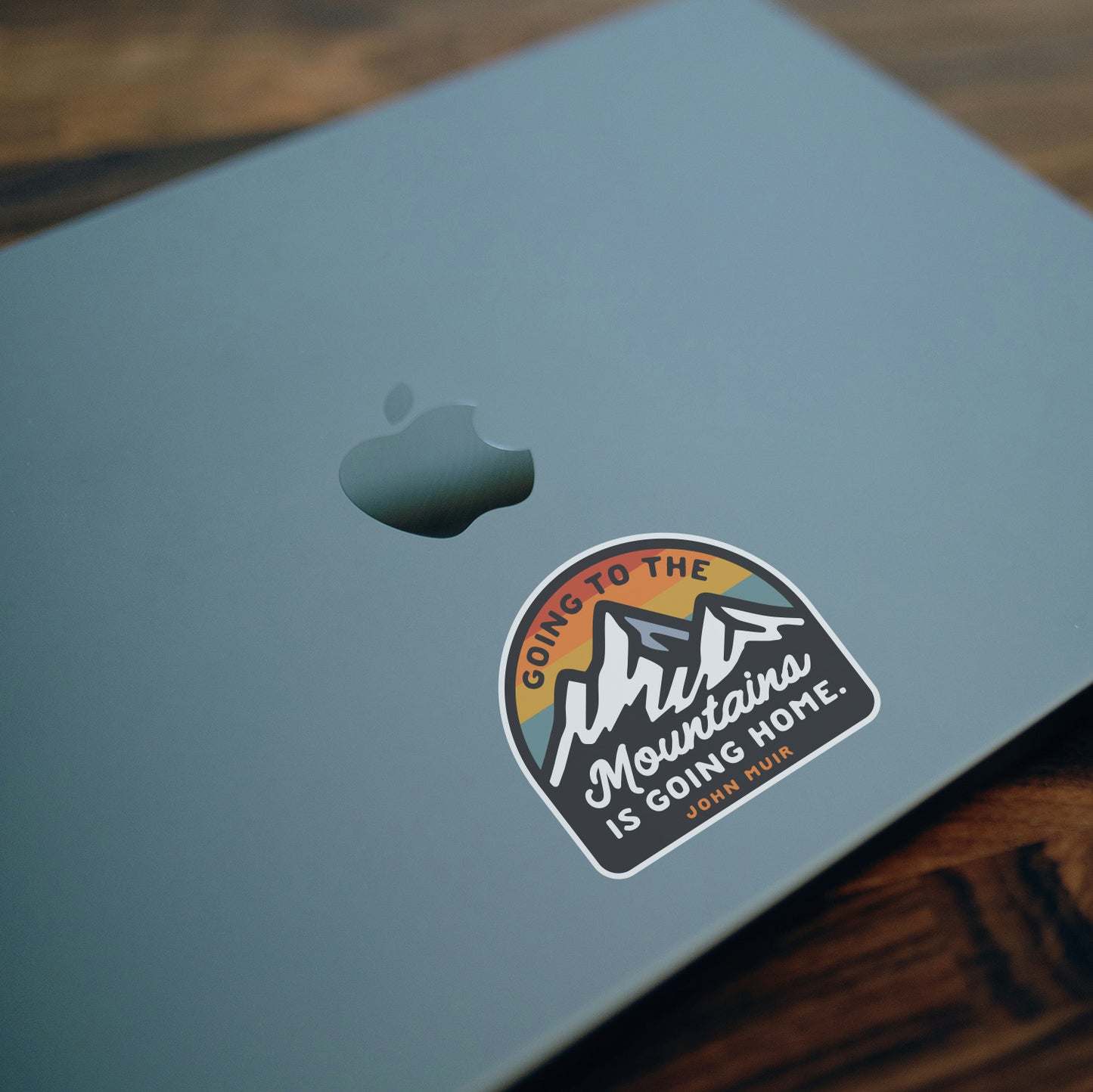 Going to the Mountains is Going Home Sticker