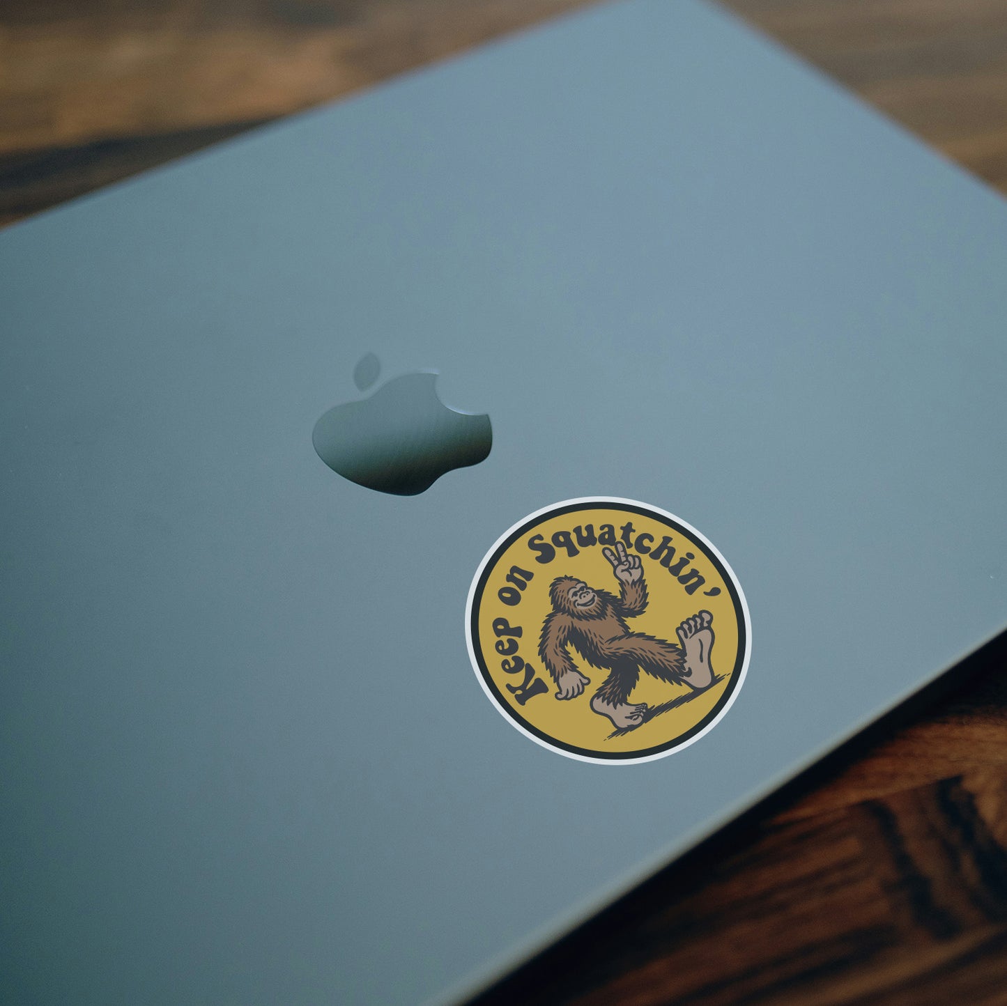 Keep on Truckin' Bigfoot Sticker