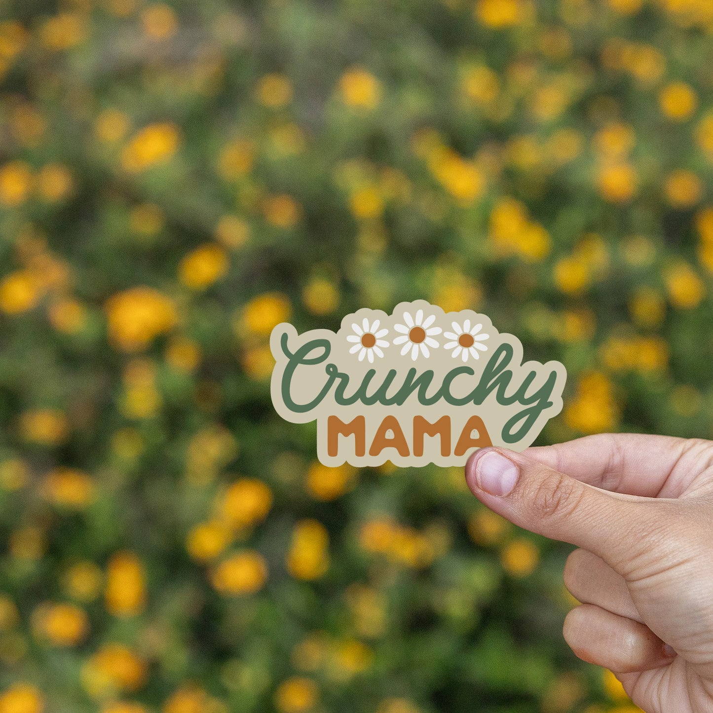 Crunchy Mama Sticker