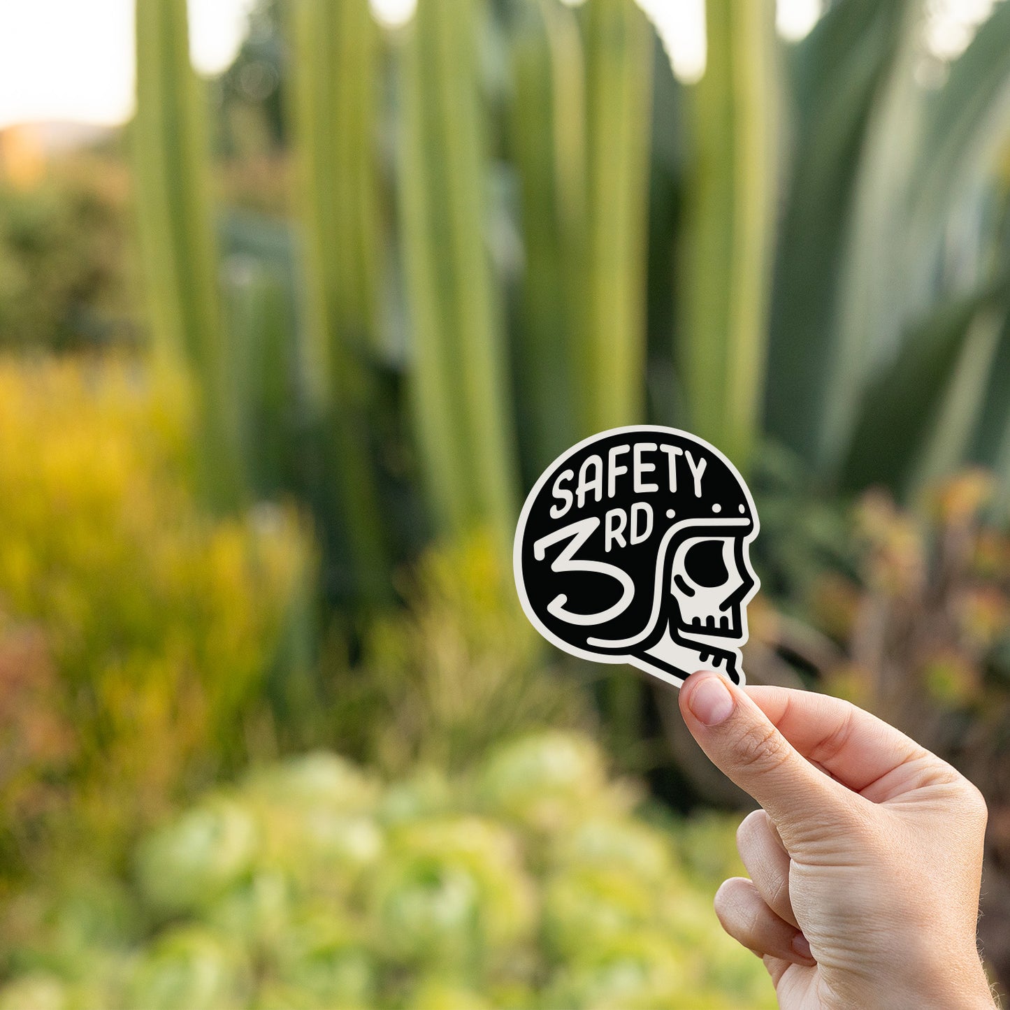 Safety Third Helmet Sticker