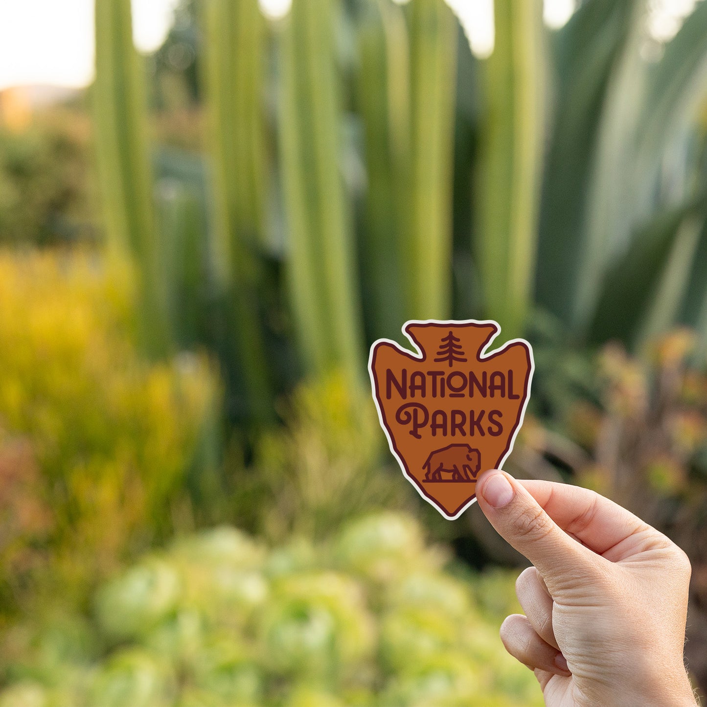 National Parks Arrowhead Sticker