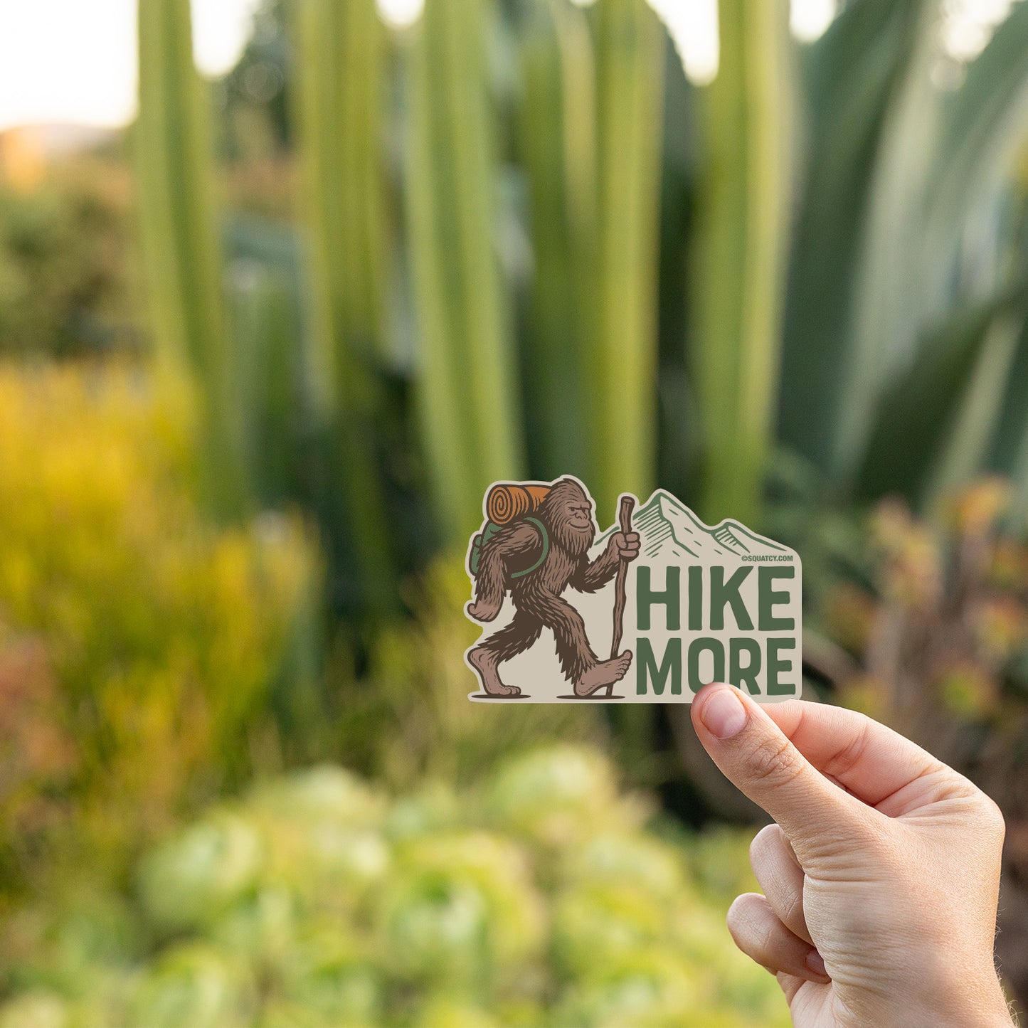Bigfoot Hike More Sticker