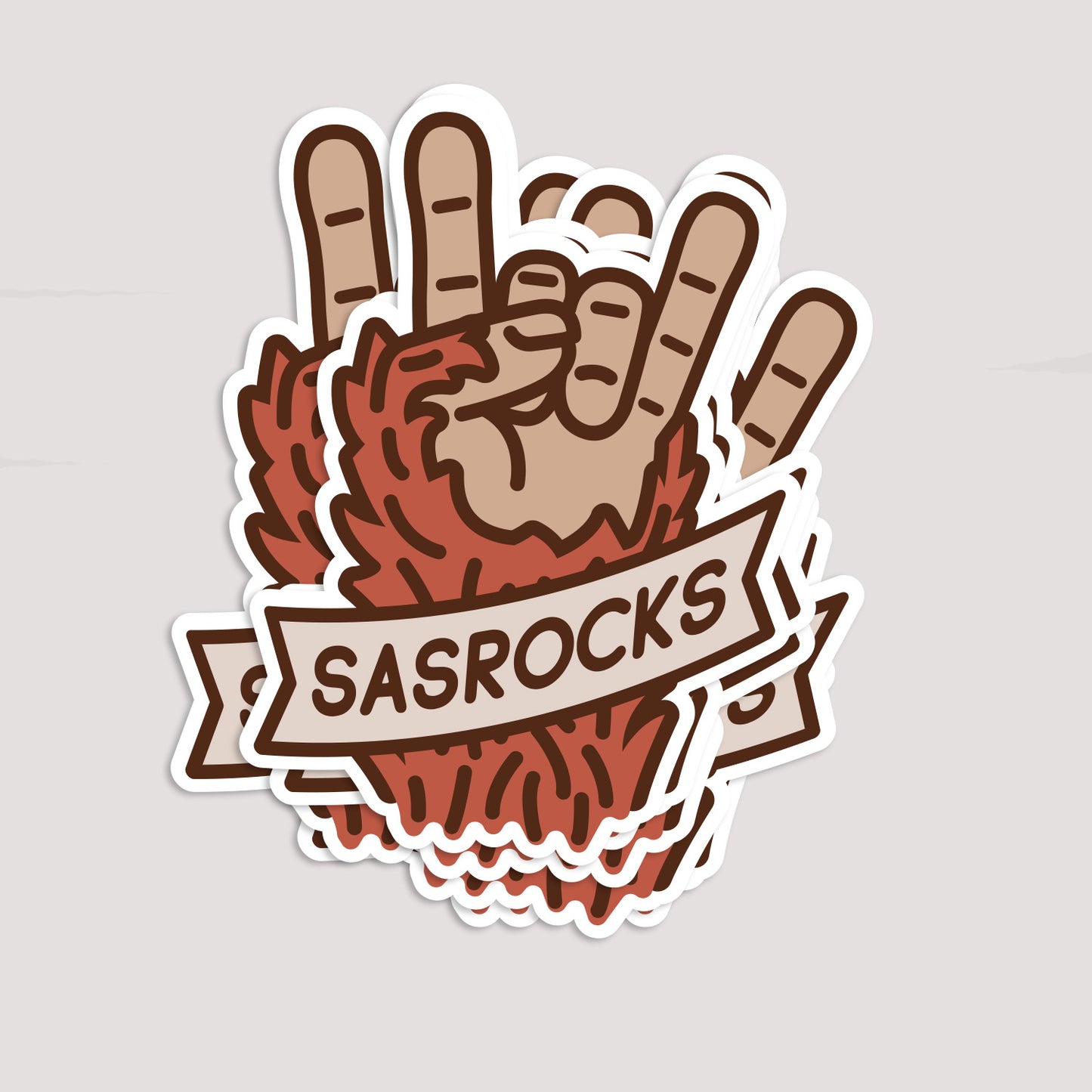 Sasrocks Sticker