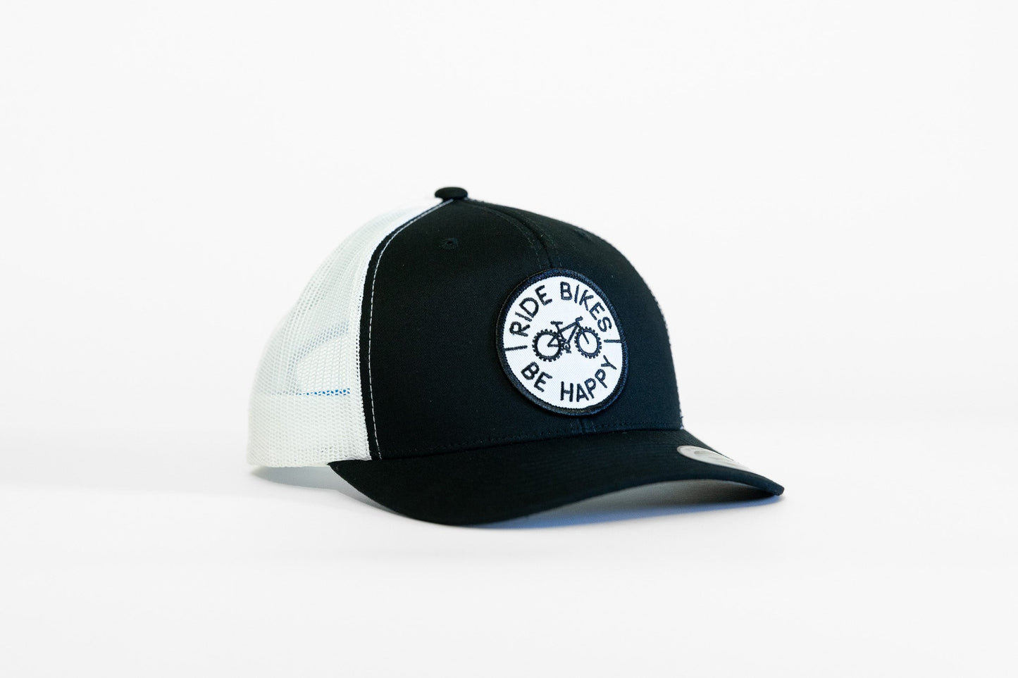 Ride Bikes Be Happy Trucker Hat