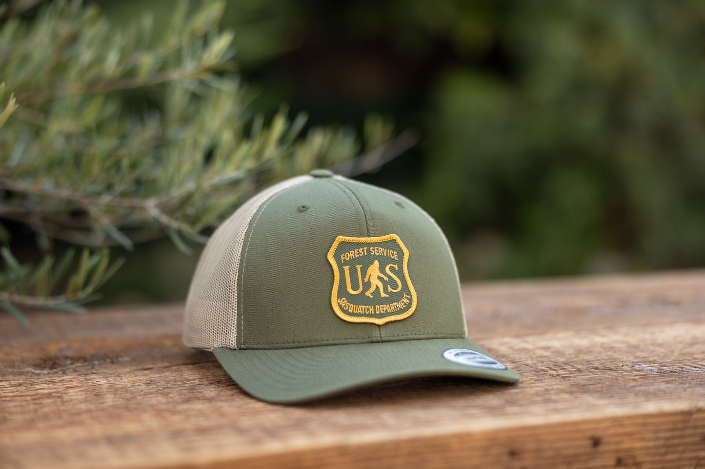 US Sasquatch Department Trucker Hat