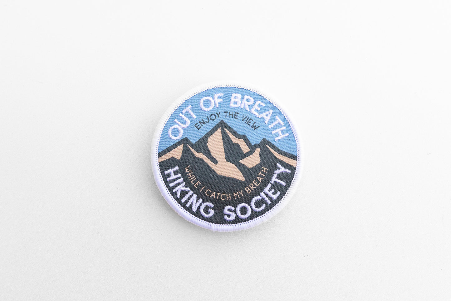Out of Breath Hiking Patch