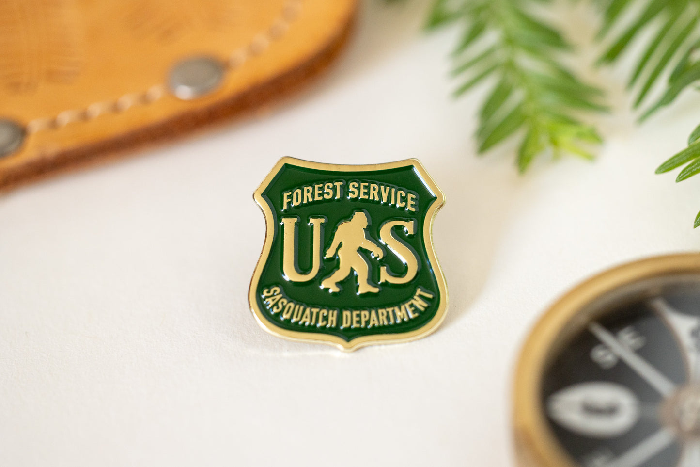 US Sasquatch Department Enamel Pin