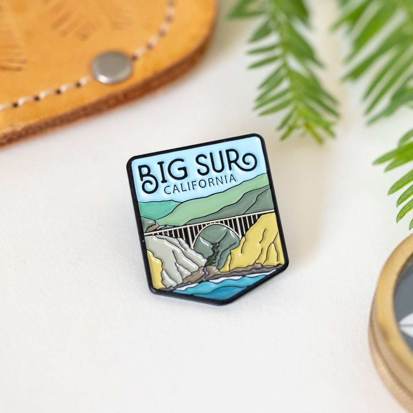 Big Sur California Enamel Pin