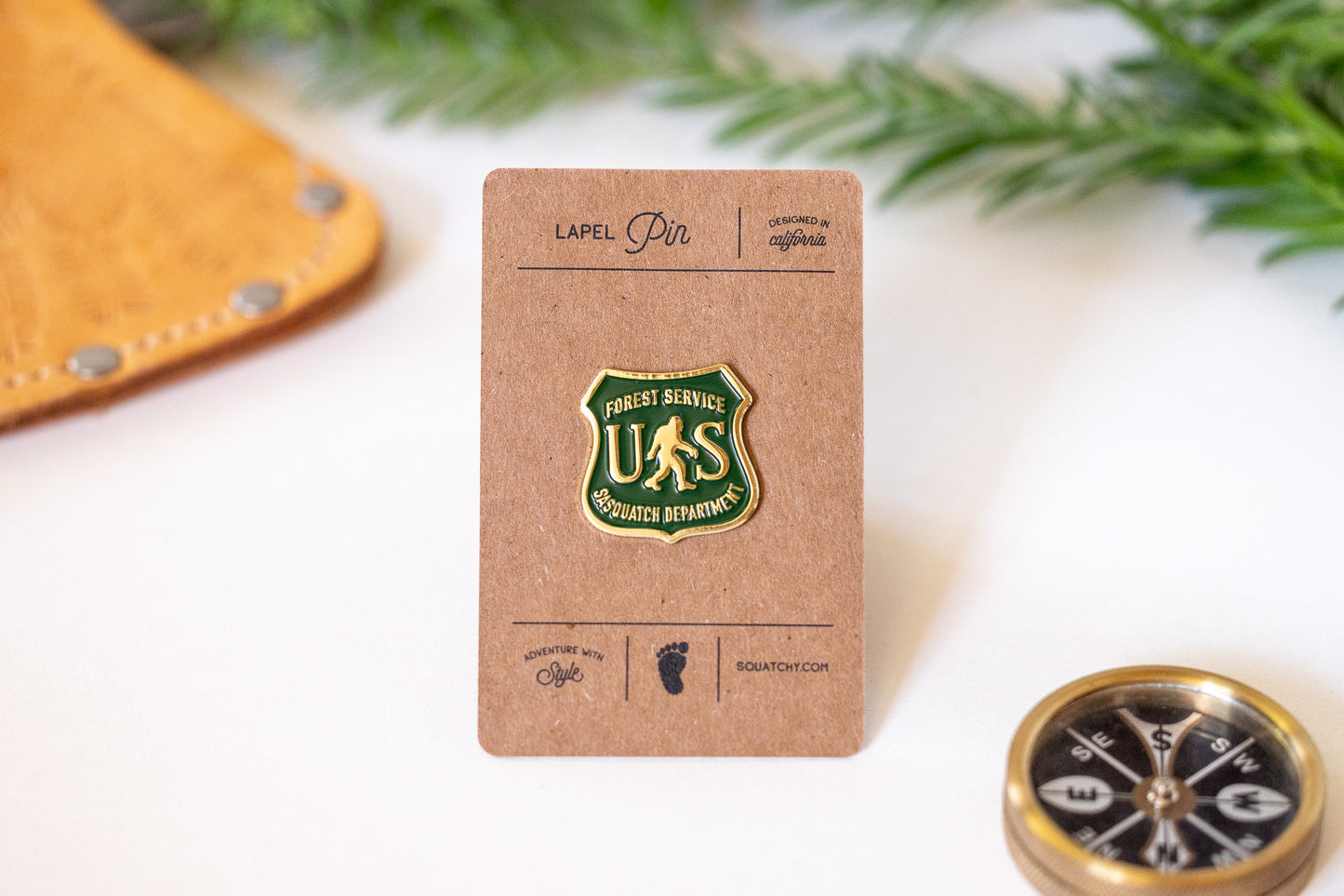 US Sasquatch Department Enamel Pin