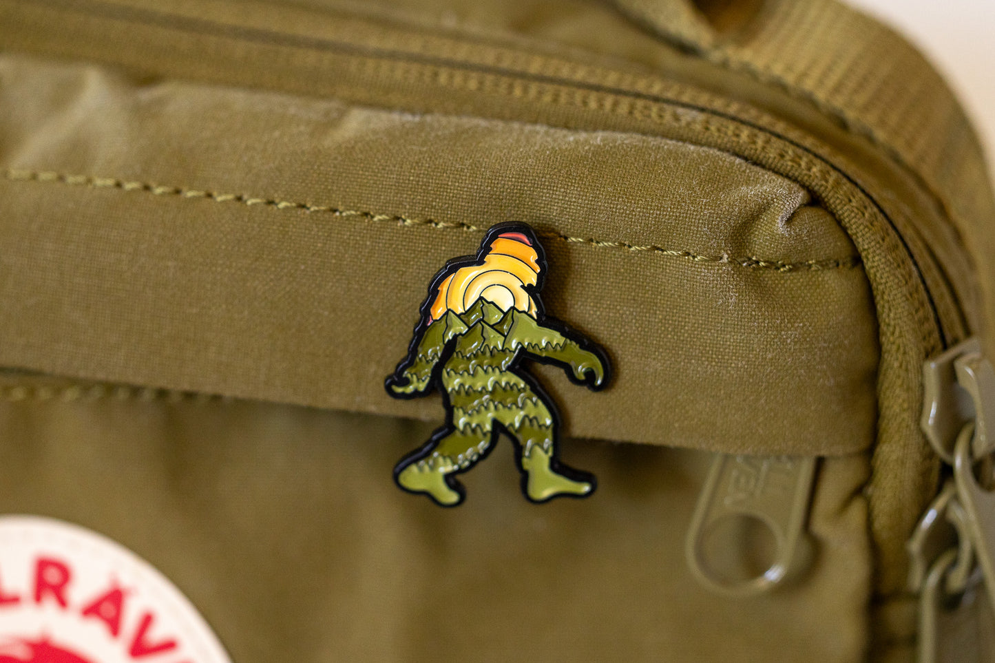 Bigfoot Adventure Enamel Pin