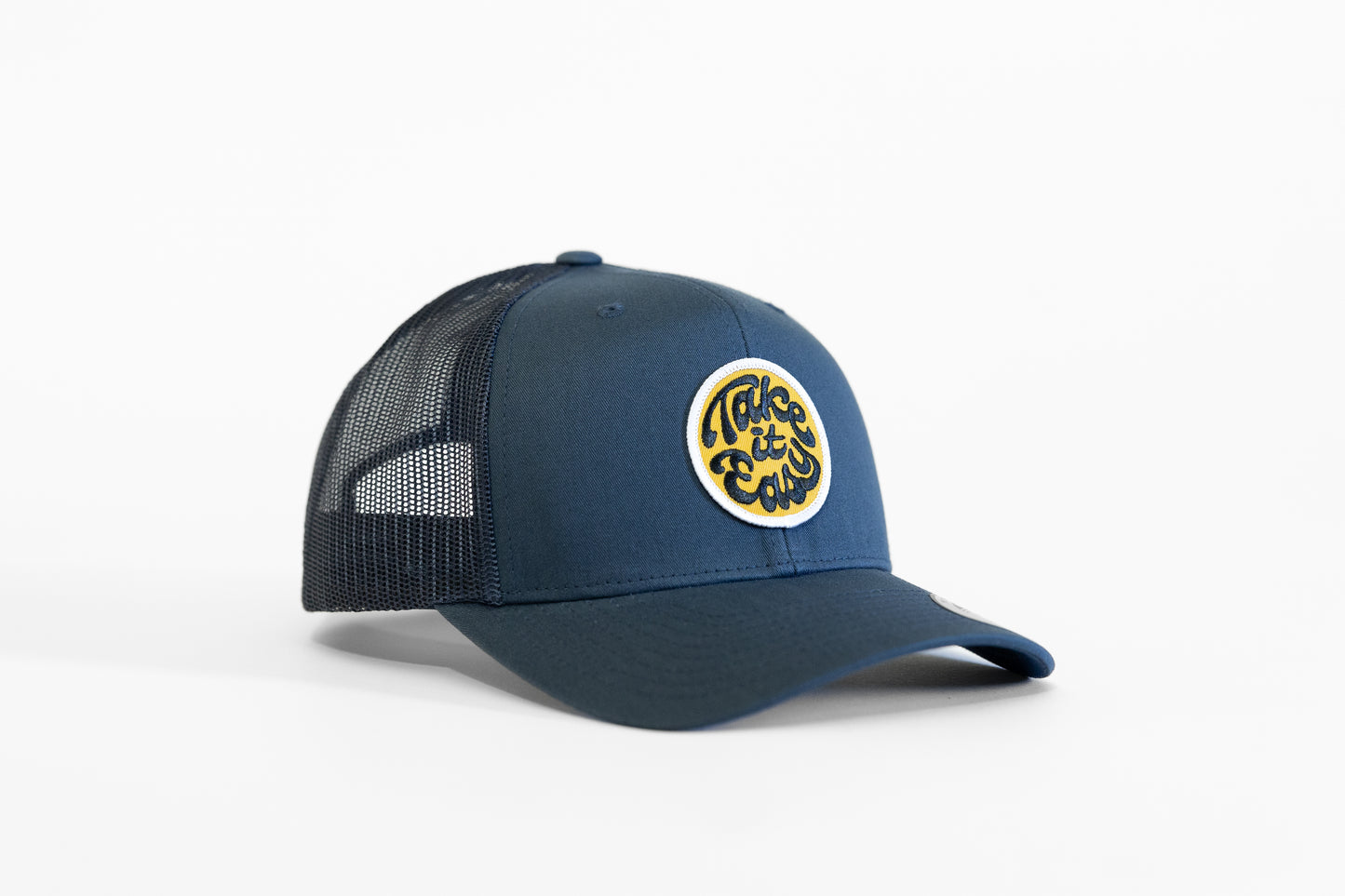 Take it Easy Trucker Hat | Snap Back with Mesh back
