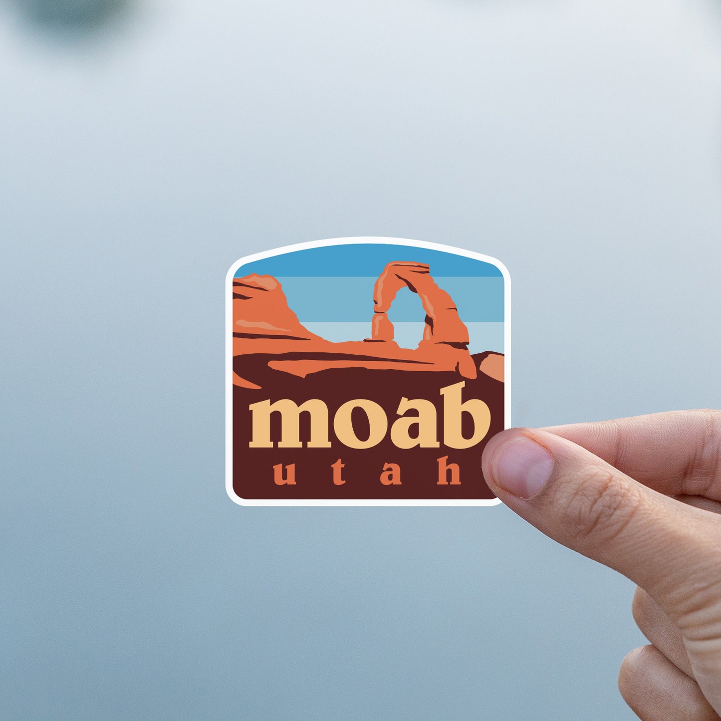 Moab Utah Sticker
