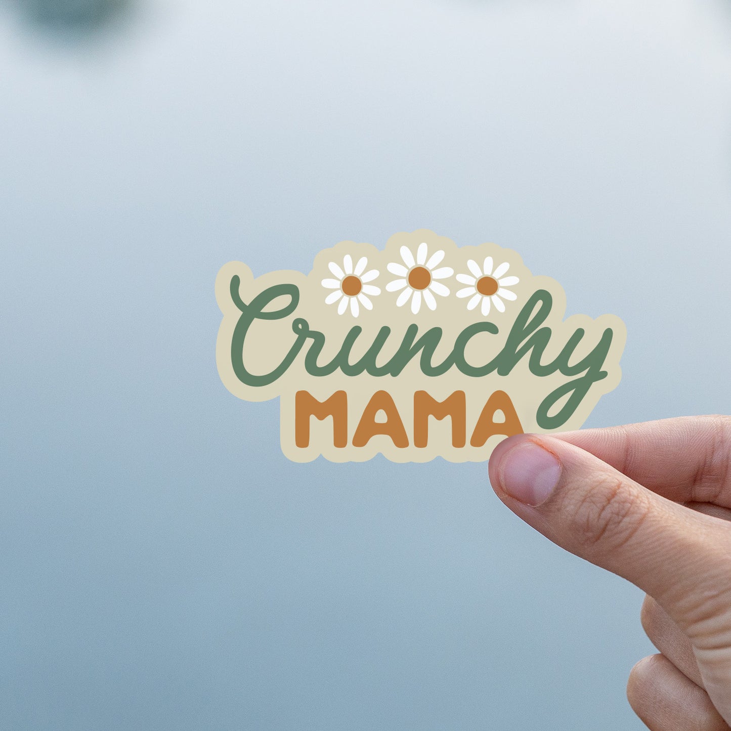 Crunchy Mama Sticker