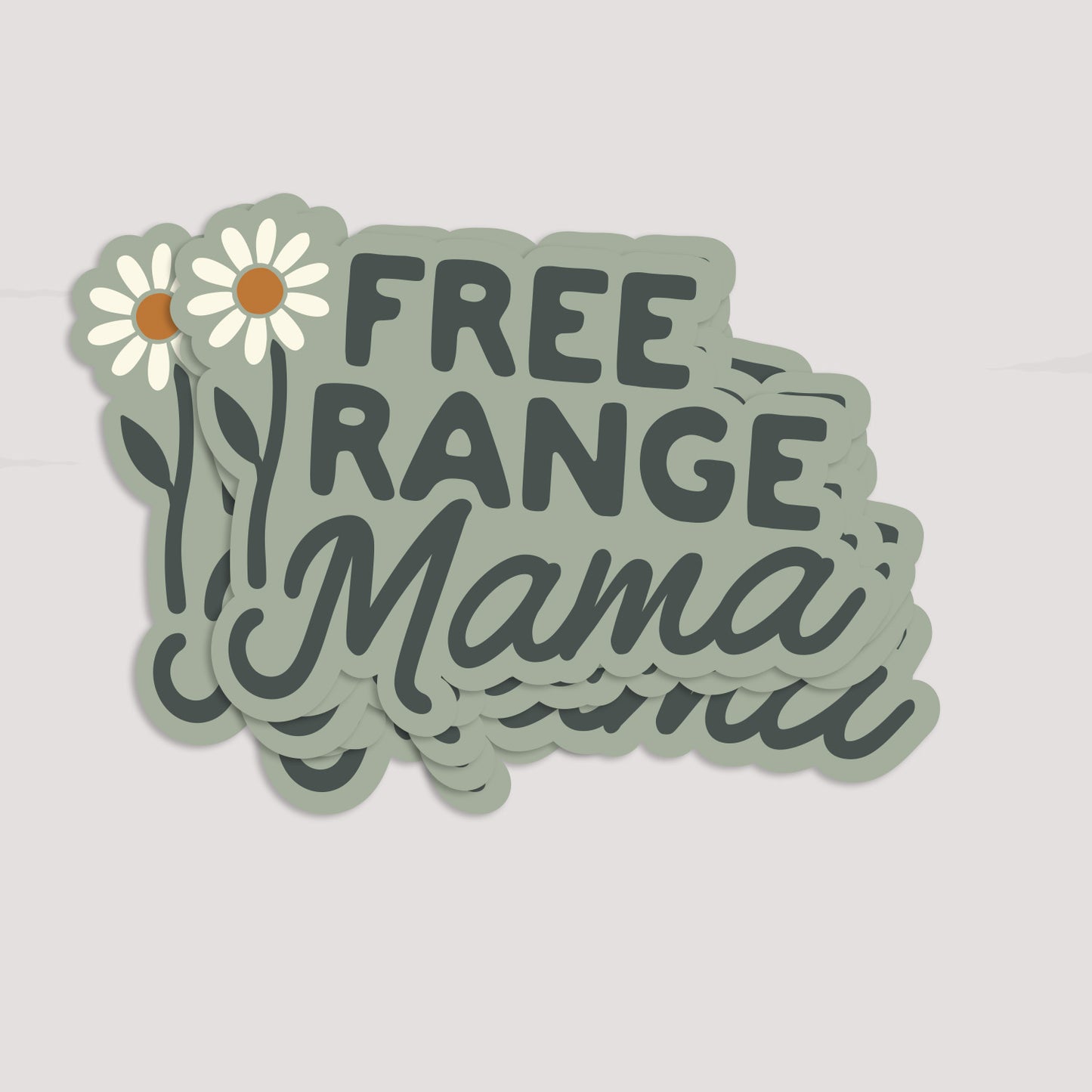 Free Range Mama Sticker