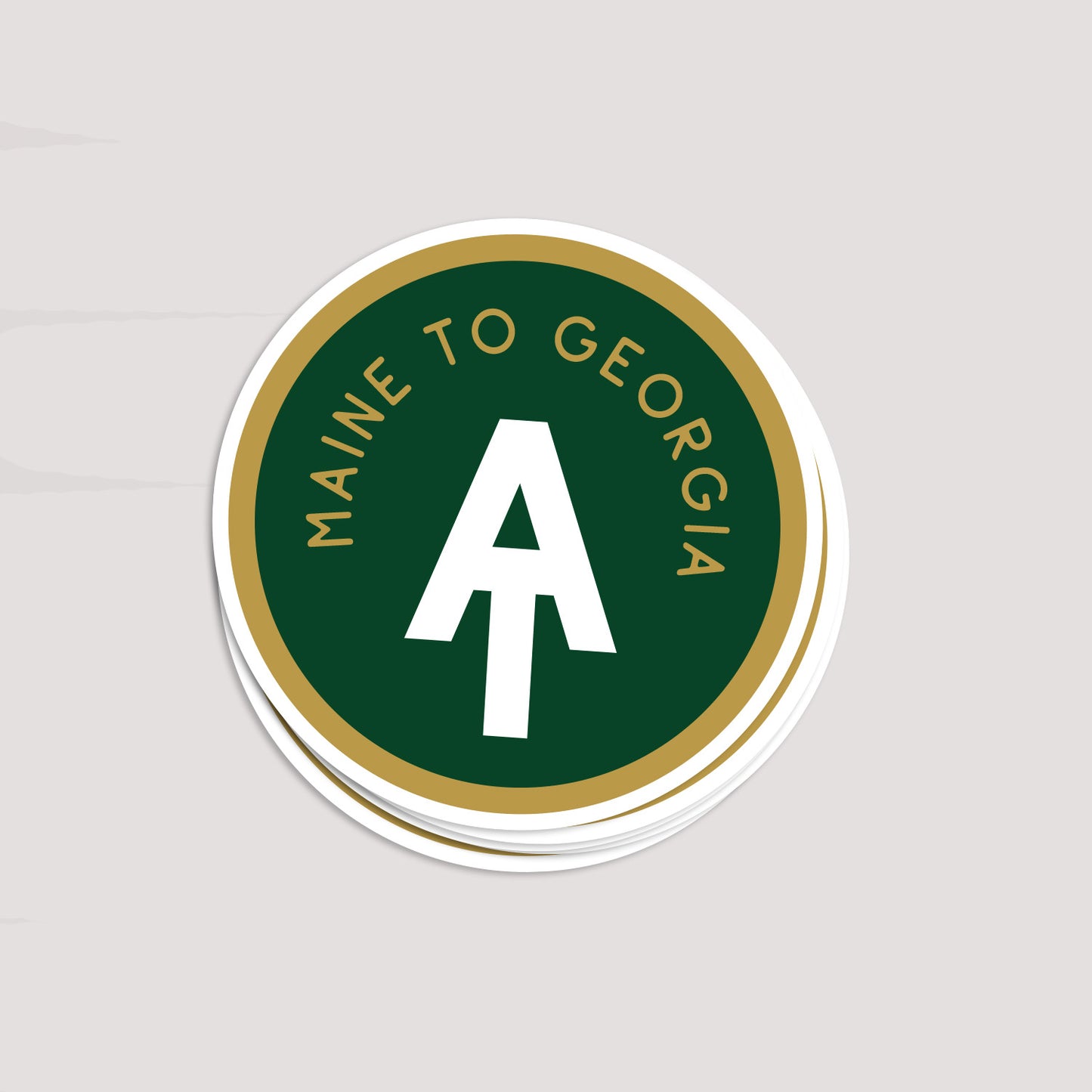 Appalachian Trail AT, Main to Georgia Sticker