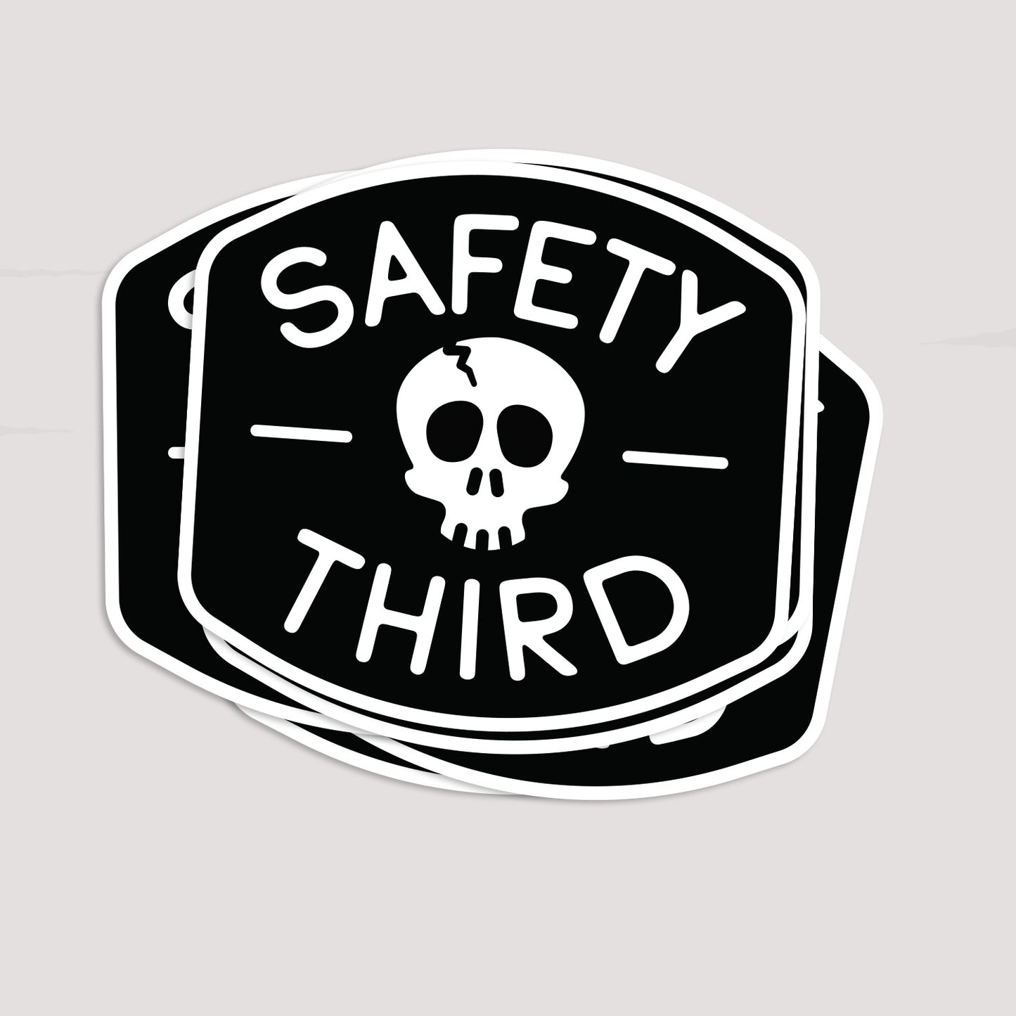 Safety Third Sticker