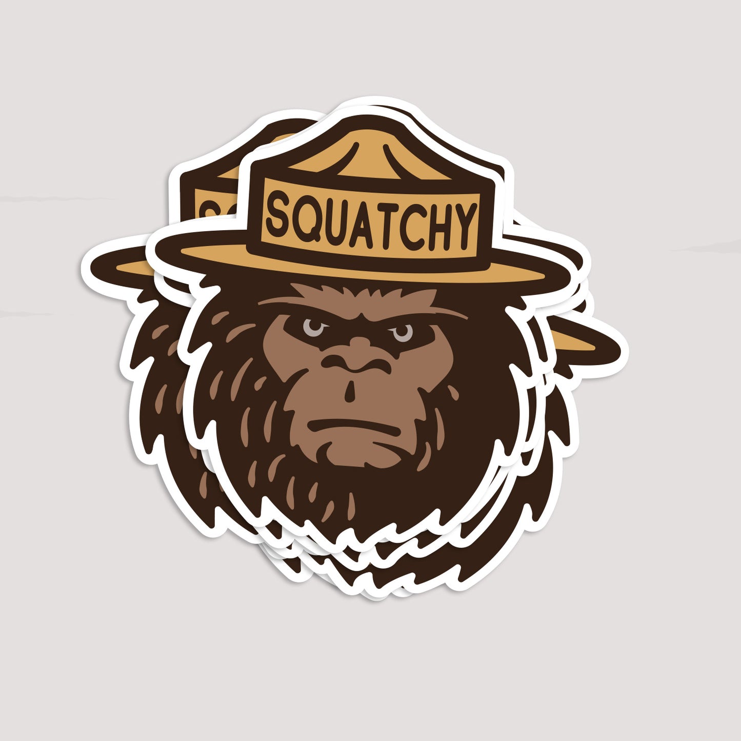 Squatchy Bigfoot Sticker