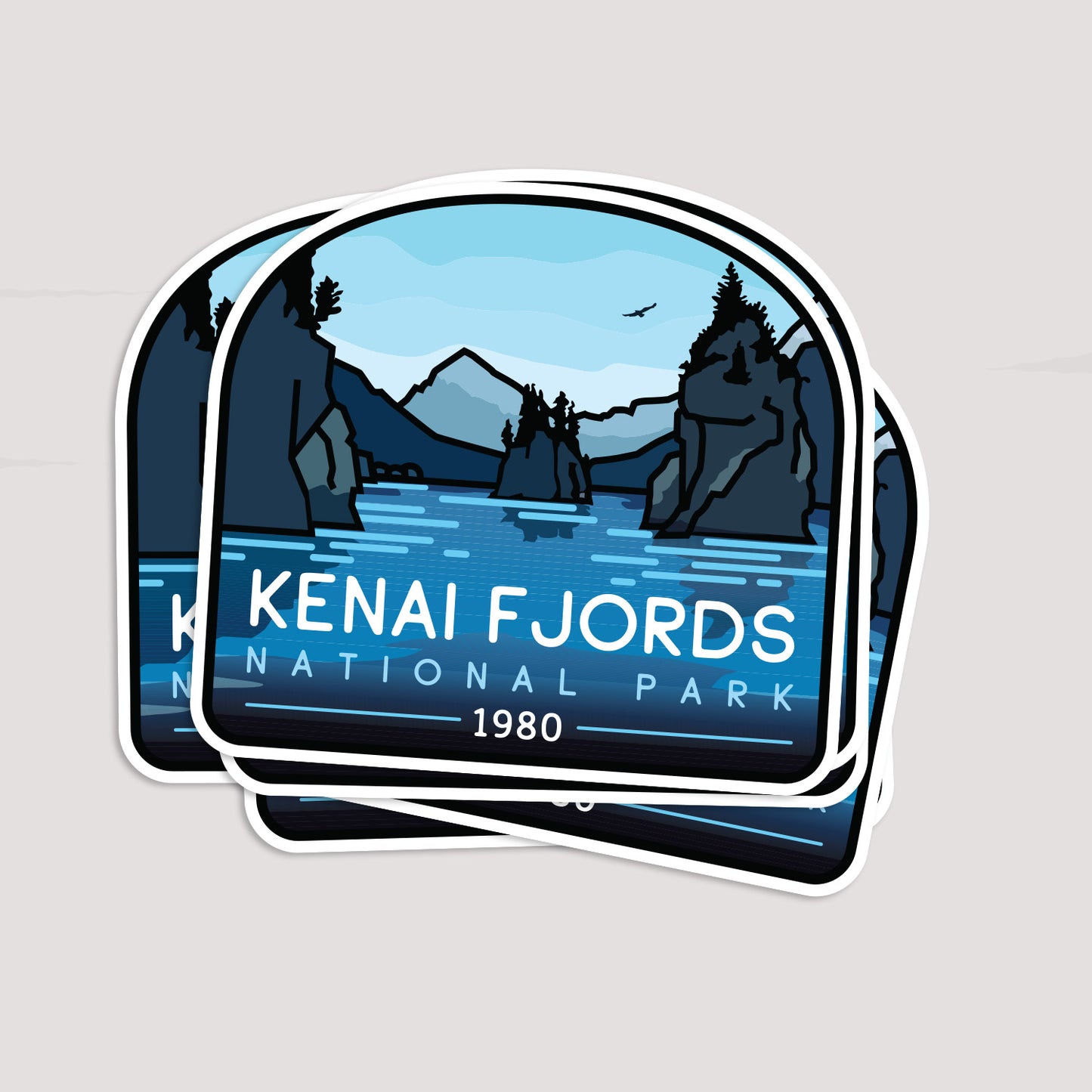 Kenai Fjords National Park Sticker