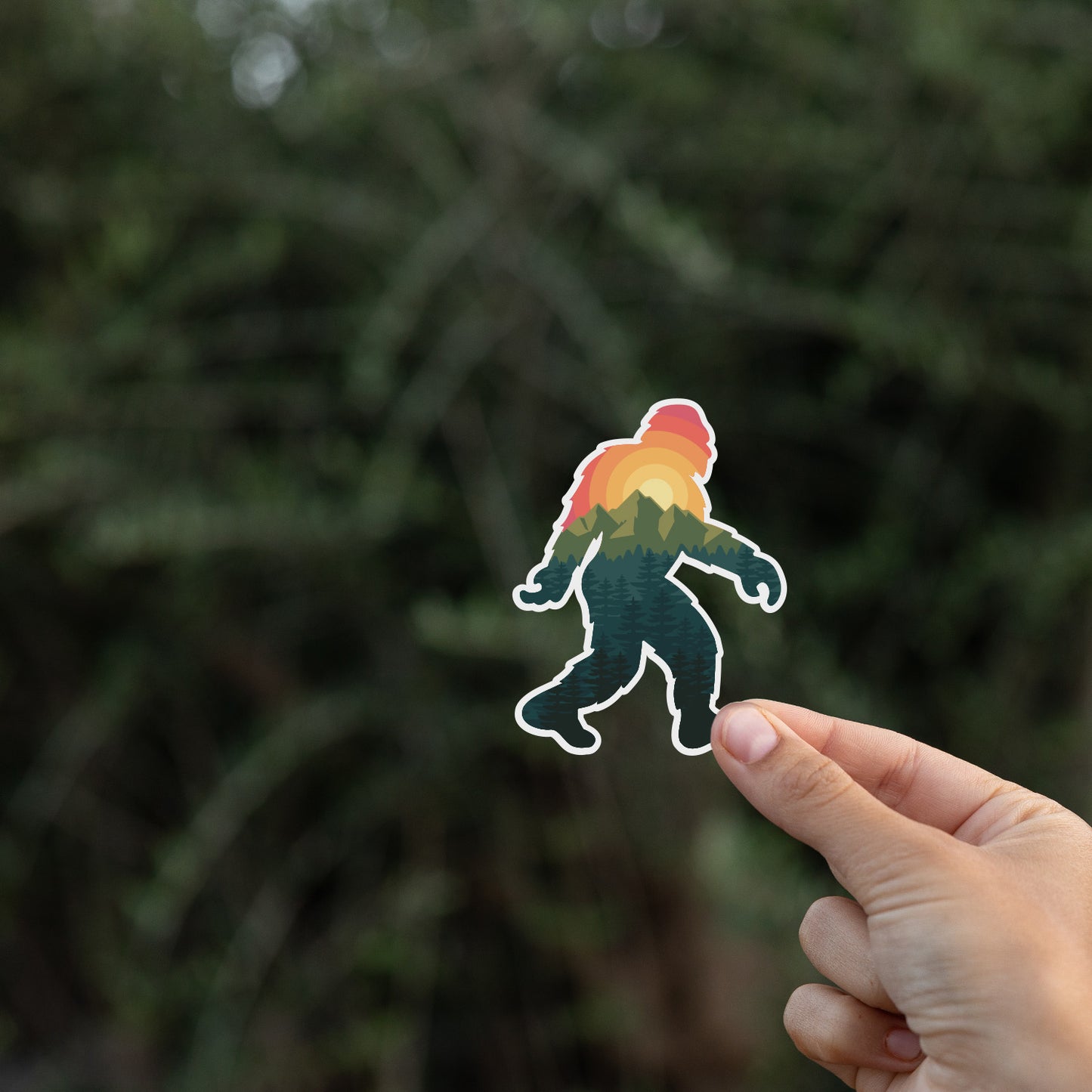 Bigfoot Adventure Sticker