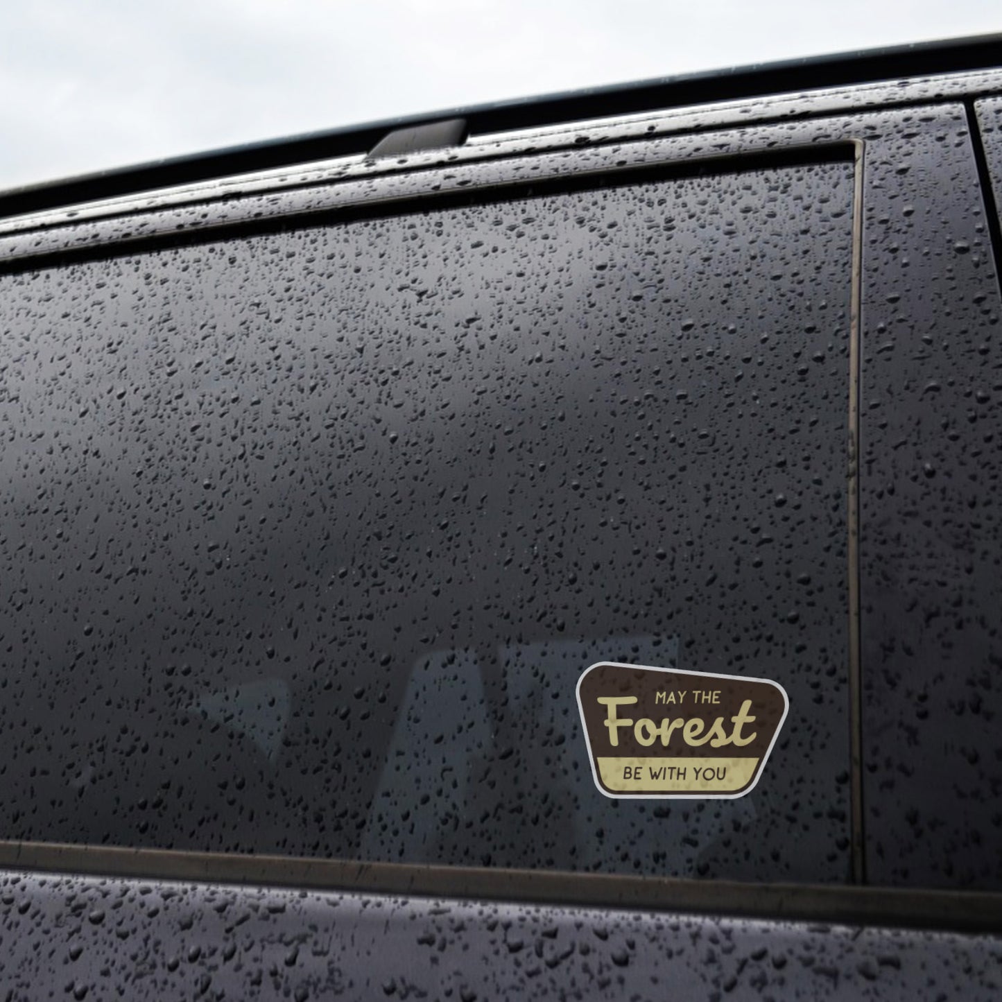 May the Forest Be With You Sticker