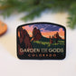 Garden of Gods Colorado Patch | Iron on Embroidered Patch
