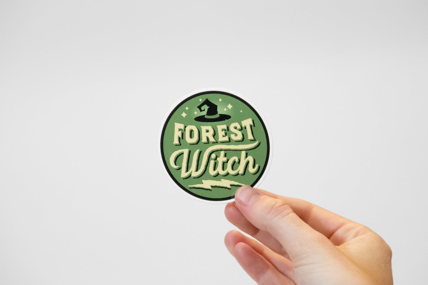 Forest Witch Sticker | Dishwasher Safe