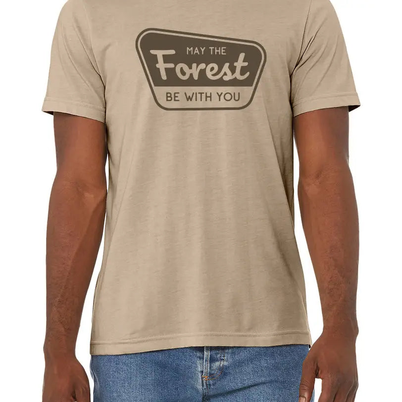 May the Forest Be With You Graphic Tee Shirt