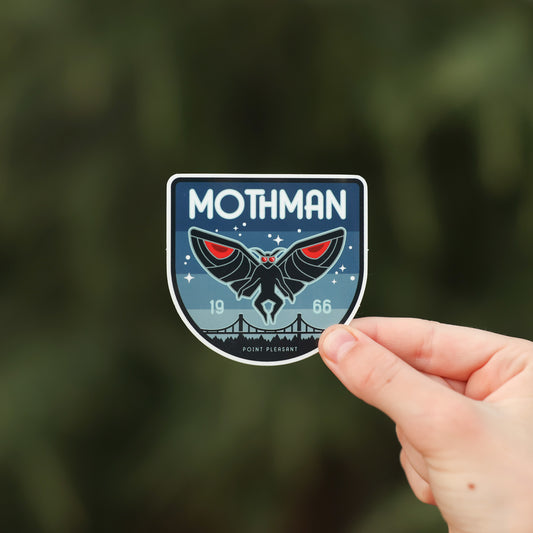 Mothman Sticker | Dishwasher Safe Decal