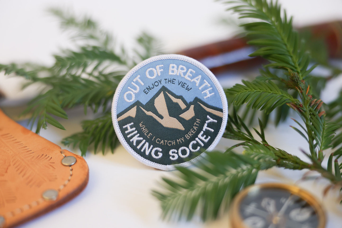 Out of Breath Hiking Patch