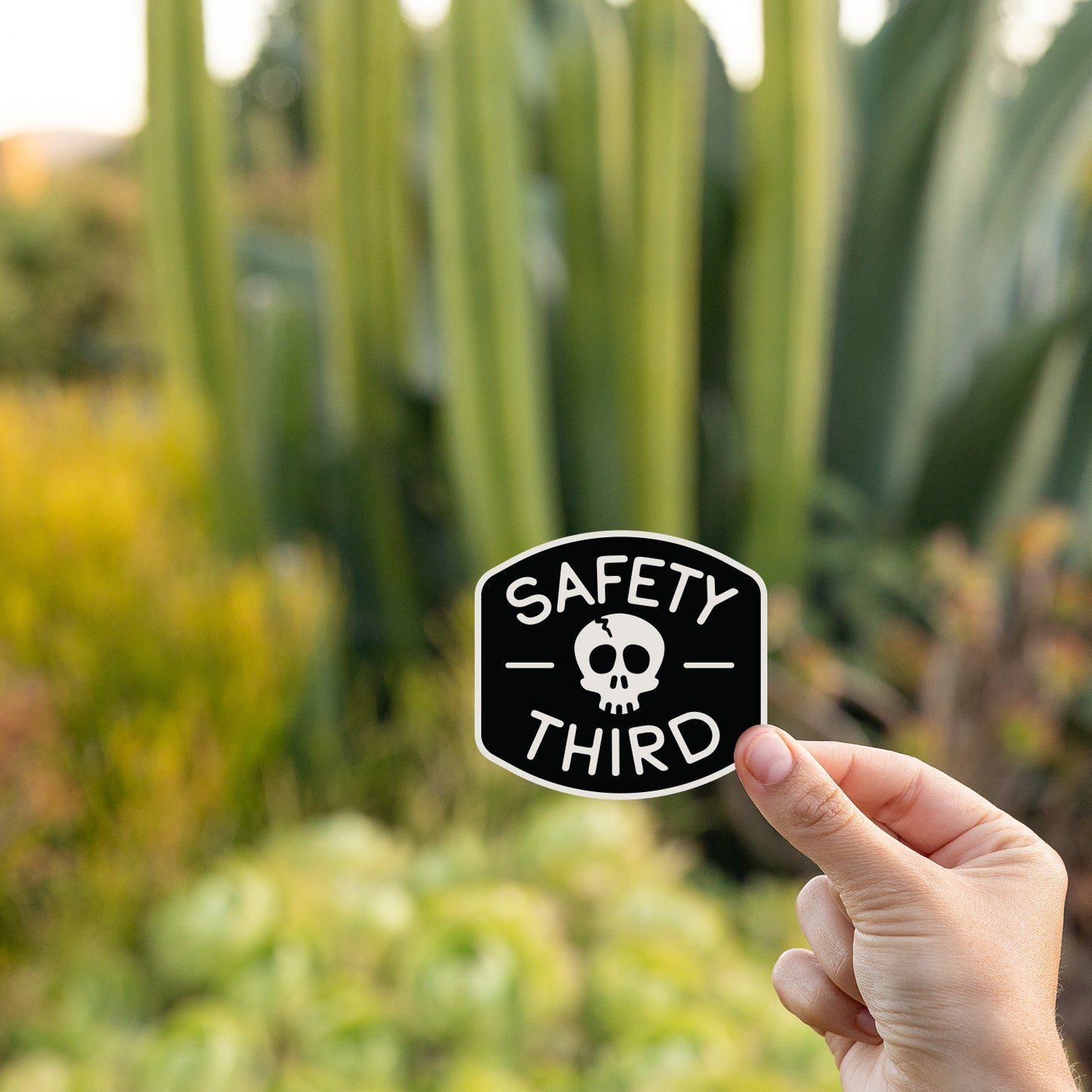 Safety Third Sticker