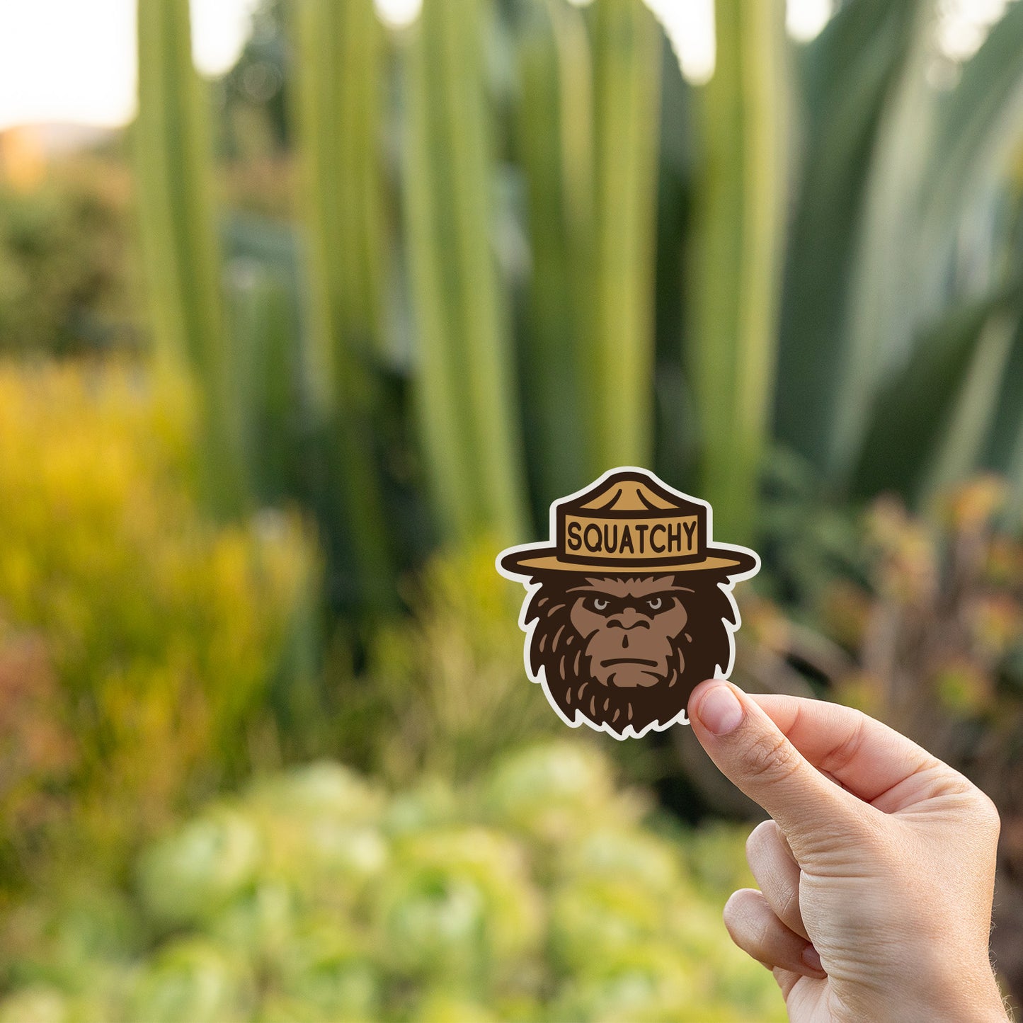 Squatchy Bigfoot Sticker