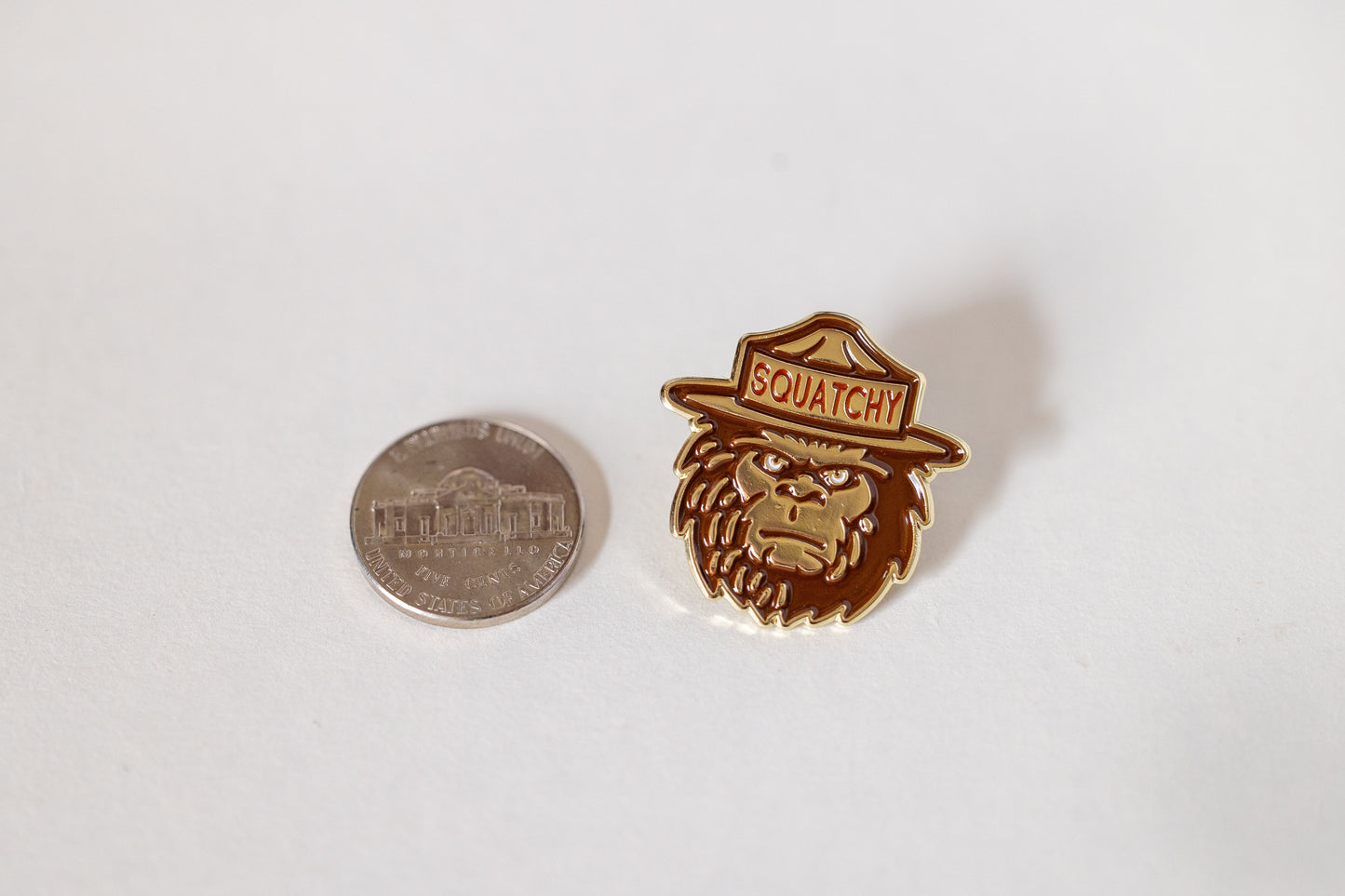 Enamel Pin, Squatchy | Collectible Lapel Pin