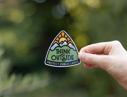Think Outside | Dishwasher Safe Sticker