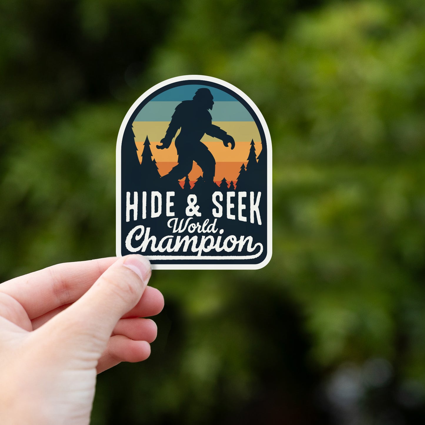 Hide & Seek World Champion Sticker