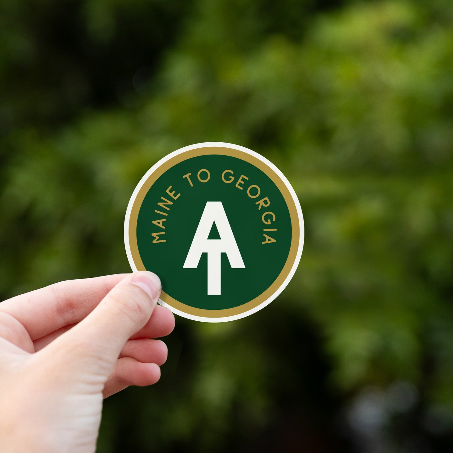 Appalachian Trail AT, Main to Georgia Sticker