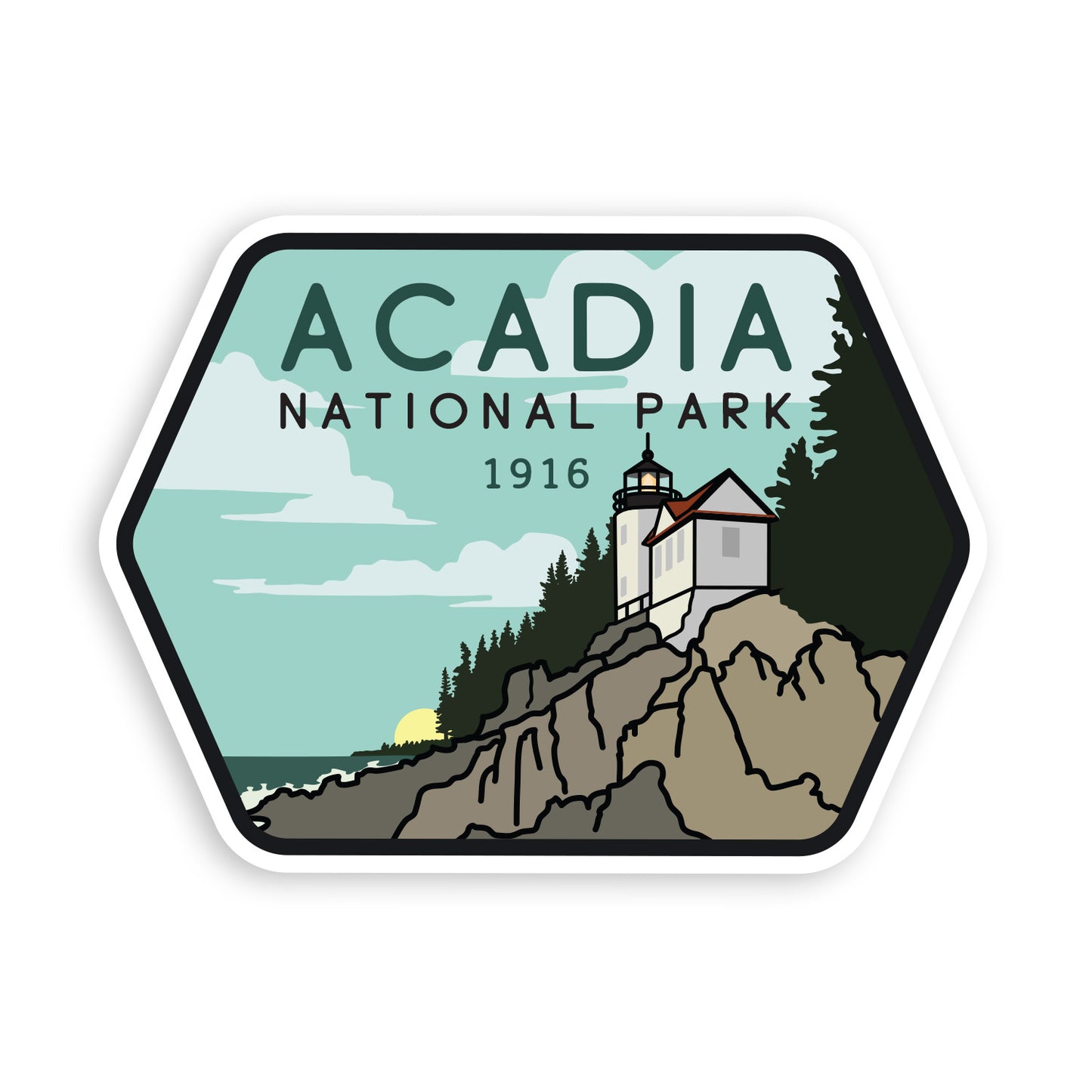 Acadia National Park Sticker