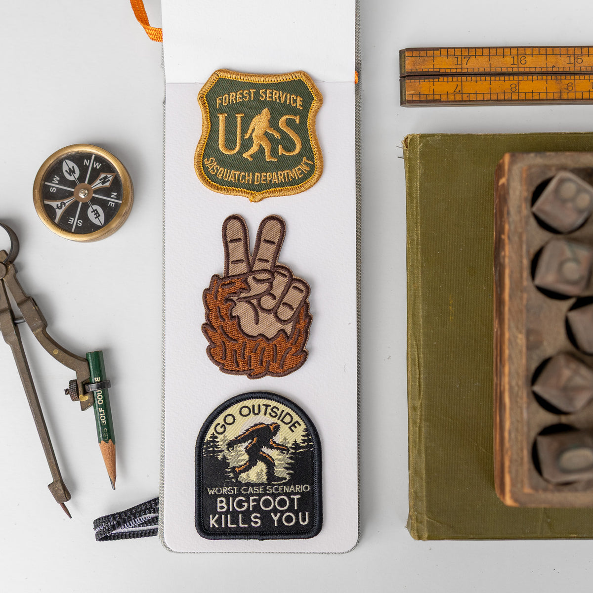 Bigfoot Peace Patch