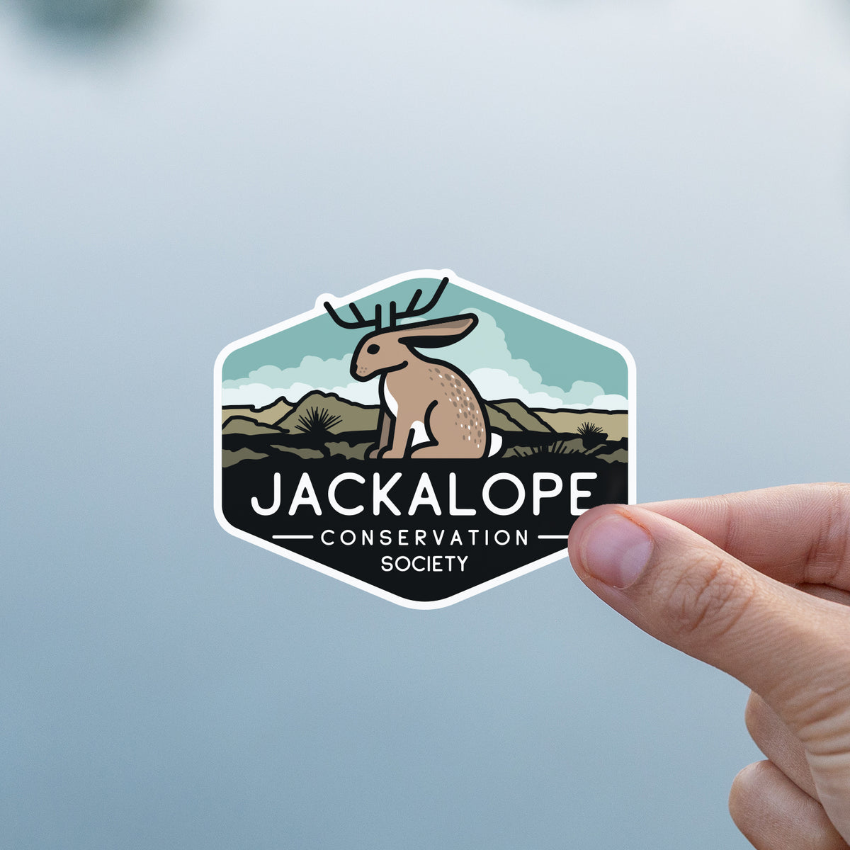 Jackalope Conservation Society Sticker