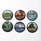 Middle-Earth National Parks 6 Patch Collection