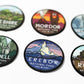 Middle-Earth National Parks 6 Patch Collection