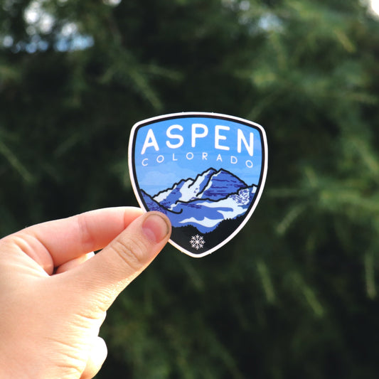 Aspen Colorado Sticker