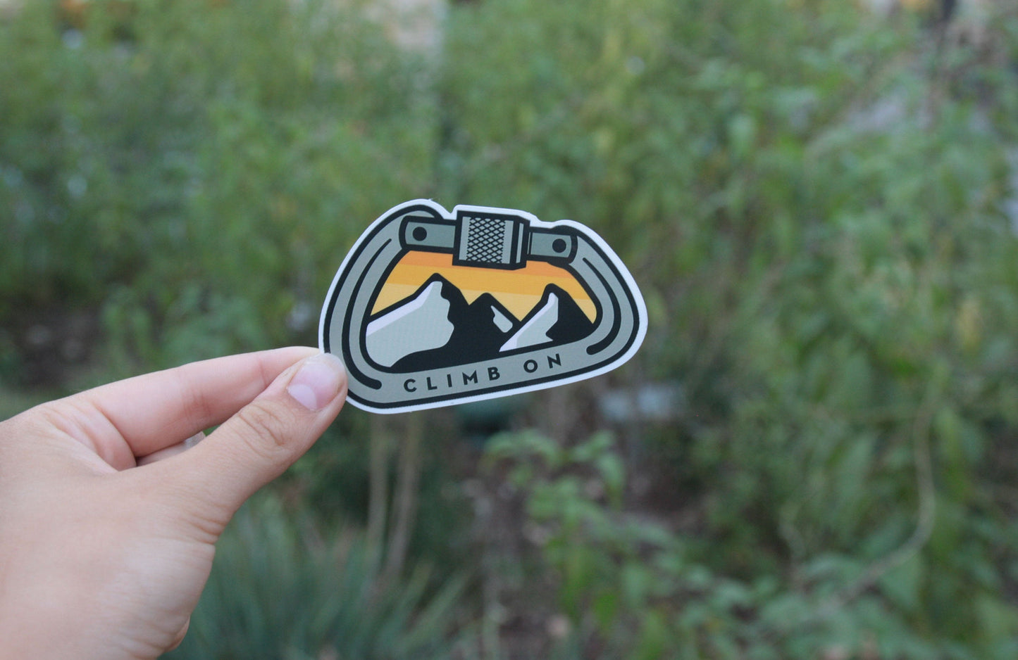 Climb On Sticker