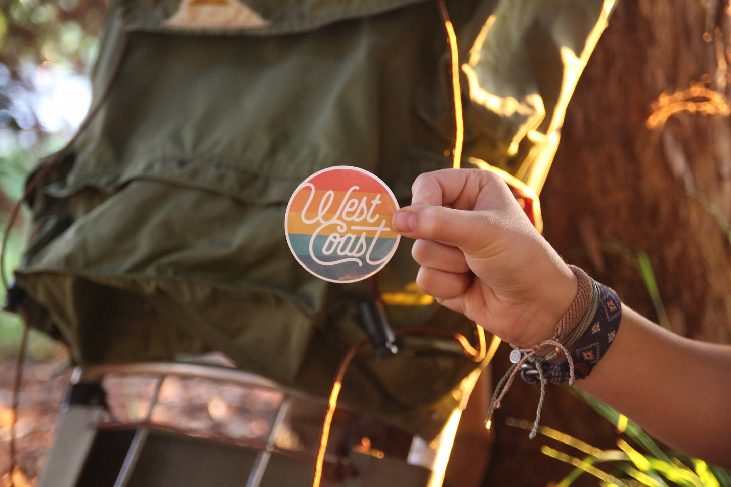 West Coast Life Sticker