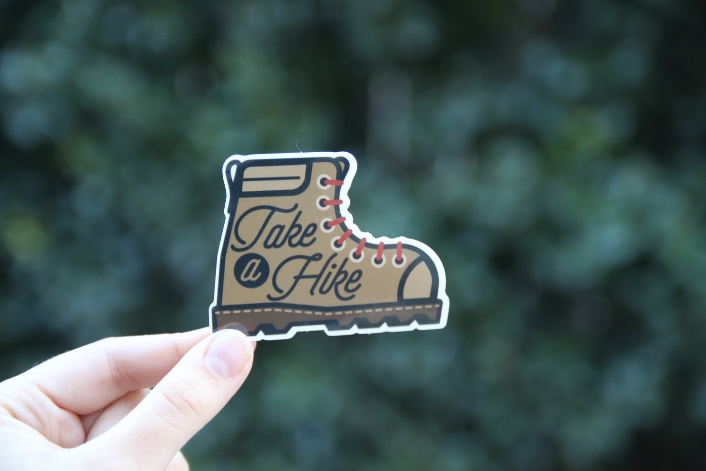 Take A Hike Sticker