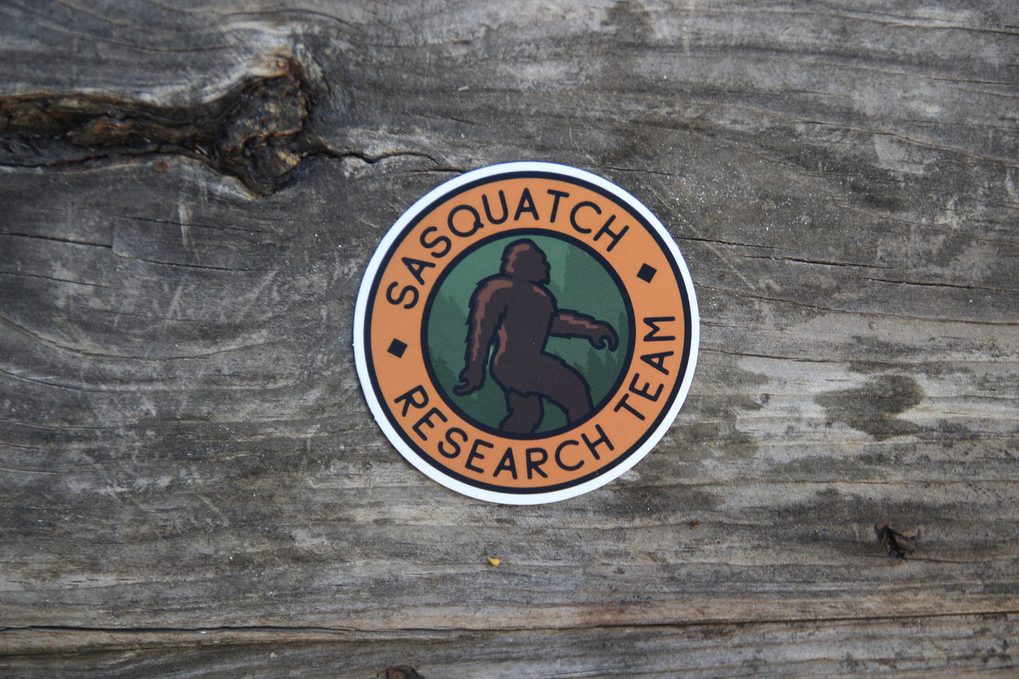Sasquatch Research Team Bigfoot Sticker