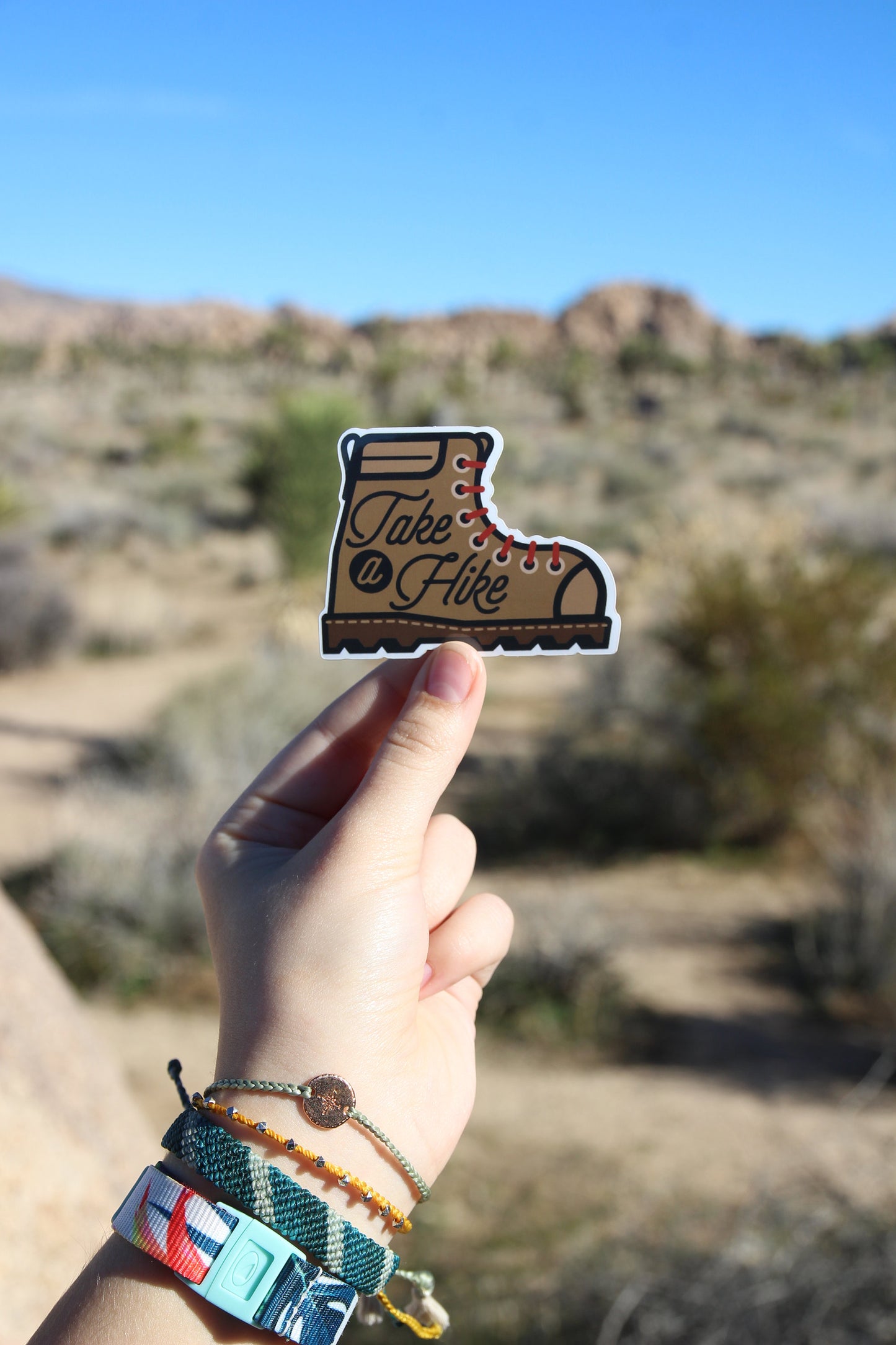 Take A Hike Sticker