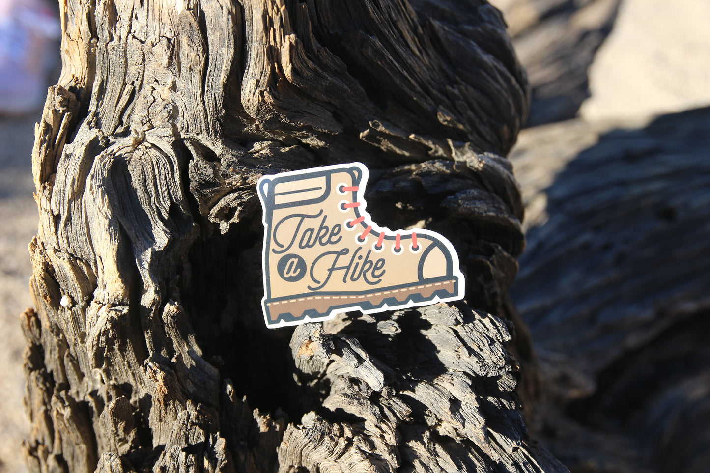 Take A Hike Sticker