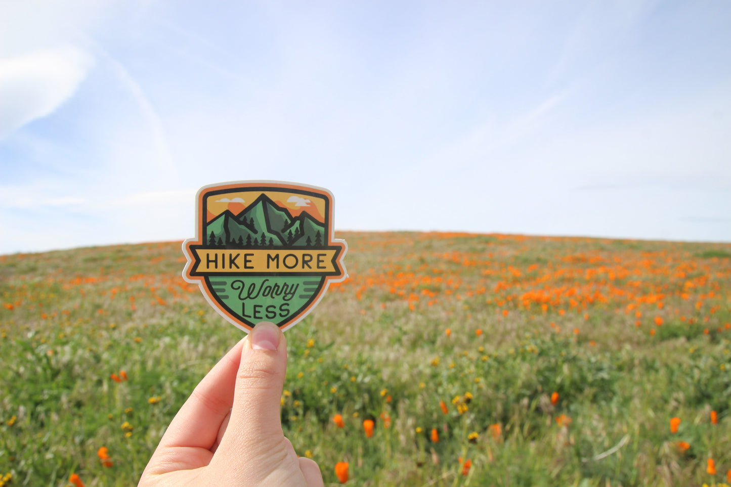 Hike More Sticker
